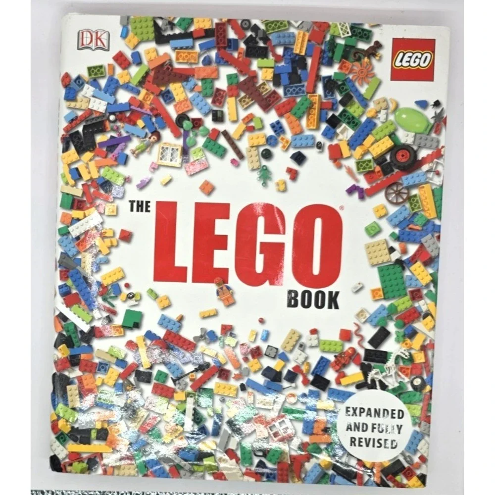 The Lego Book by Lipkowitz, Daniel Hardcover w/DJ 254‎ pgs Excellent Condition